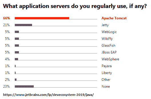 Figure 1.2 – The application servers that are used 