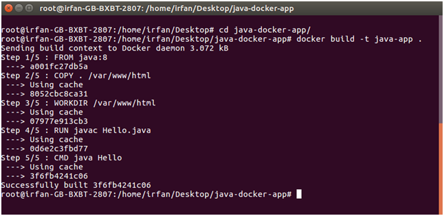  Docker Java应用程序4
