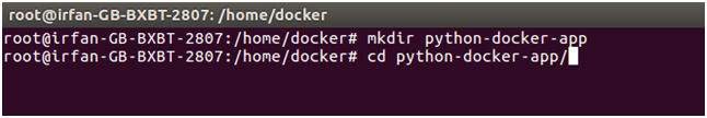  Docker Python application 2