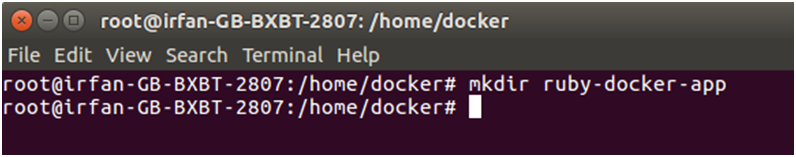  Docker Ruby application 1