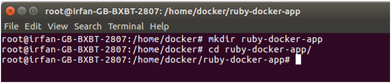  Docker Ruby application 2