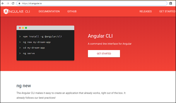 Install Angular CLI