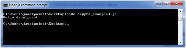 Node.js crypto example 3
