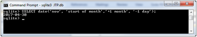 SQLite Date time function 7