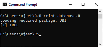 R Database